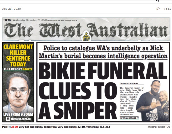 ClaremontSerialKIllerSentencedToday_WestAusytralianNewspaper_23rdDec2022