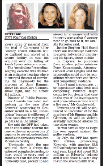 ClaremontTrialCost$13MillionAndEveryBitIsInStorage_WestAustralian23dDec2022Ph2