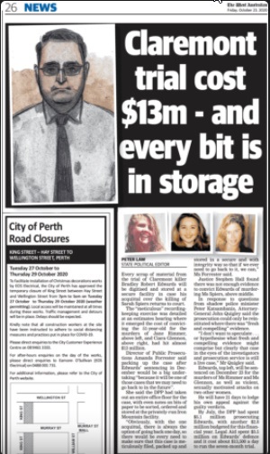 ClaremontTrialCost$13MillionAndEveryBitIsInStorage_WestAustralian23dDec2022Ph3