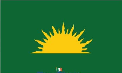 IRB-Sunburst-Flag-Irish Republican Brotherhood