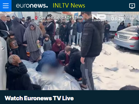 Israel's Genocide Of Palestinian People In Gaza