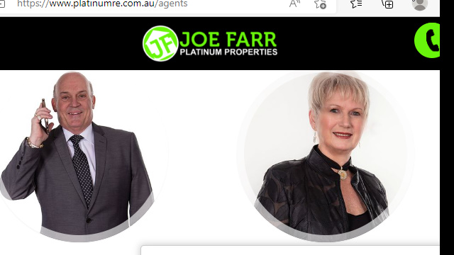 Joe Farr & Dianne McMaster Platinum Properties Joe Farr & Dianne McMaster Platinum Properties