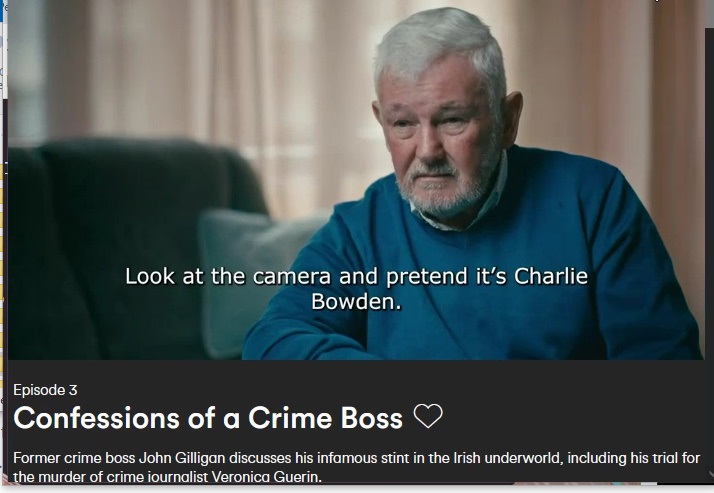 John Gilligan Crime Boss Looks At The Camera And Pretends Its Charlie Bowden John Gilligan Crime Boss Looks At The Camera And Pretends Its Charlie Bowden