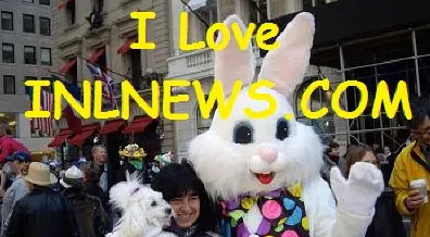 MagicRabbitAtThe2008NewYorkEasterParadeSayingILoveINLNews MagicRabbitAtThe2008NewYorkEasterParadeSayingILoveINLNews
