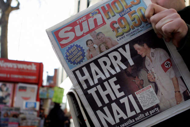 PrinceHarryClaimsThePrince&PrincessOfWalesLaughedAtHis2005NaziCostume PrinceHarryClaimsThePrince&PrincessOfWalesLaughedAtHis2005NaziCostume